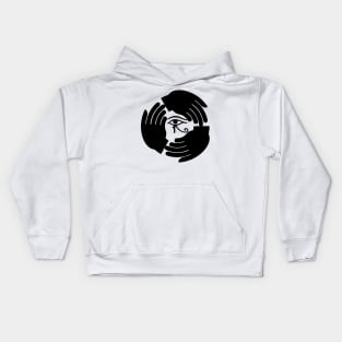 Eye in Hands Kids Hoodie